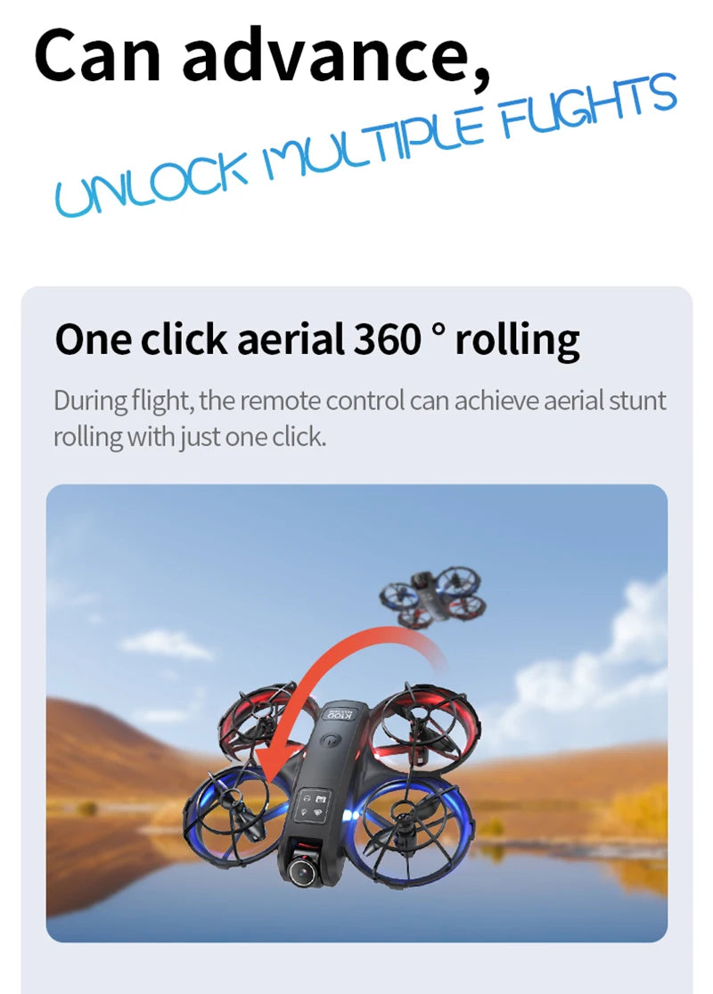 Xiaomi K100 MAX Mini Drone — 4K Dual-Camera FPV Quadcopter with Optical Flow & Brushless Motors