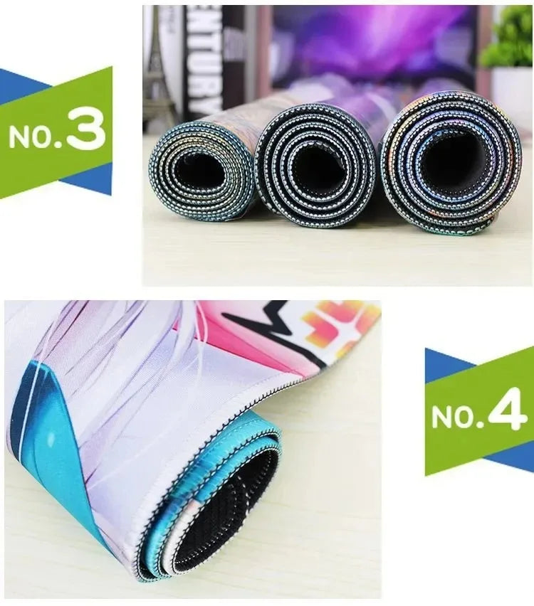 Castorice™ XXL Honkai Star Rail Desk Mat — HD Print Lock-Edge Gaming Mouse Pad