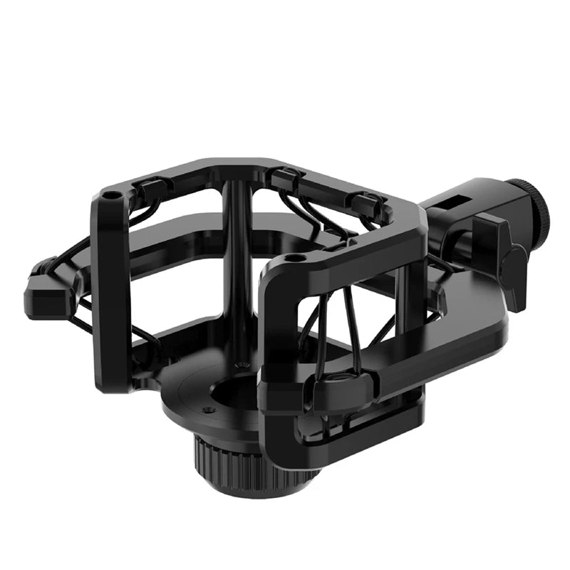 ProShock™ Microphone Shock Mount with Pop Filter — Noise Reduction & Anti-Vibration Kit