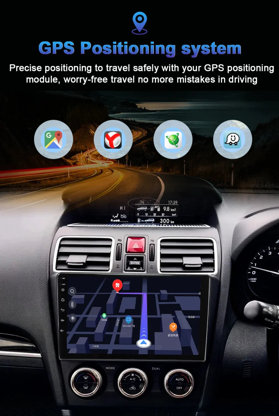 Android GPS Head Unit for Nissan Navara D40 (2004–2010) — 5G Navigation Stereo with Car Camera Support