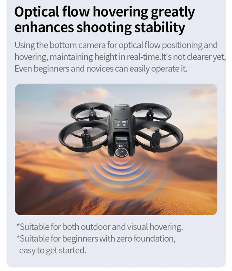 Xiaomi K100 MAX Mini Drone — 4K Dual-Camera FPV Quadcopter with Optical Flow & Brushless Motors