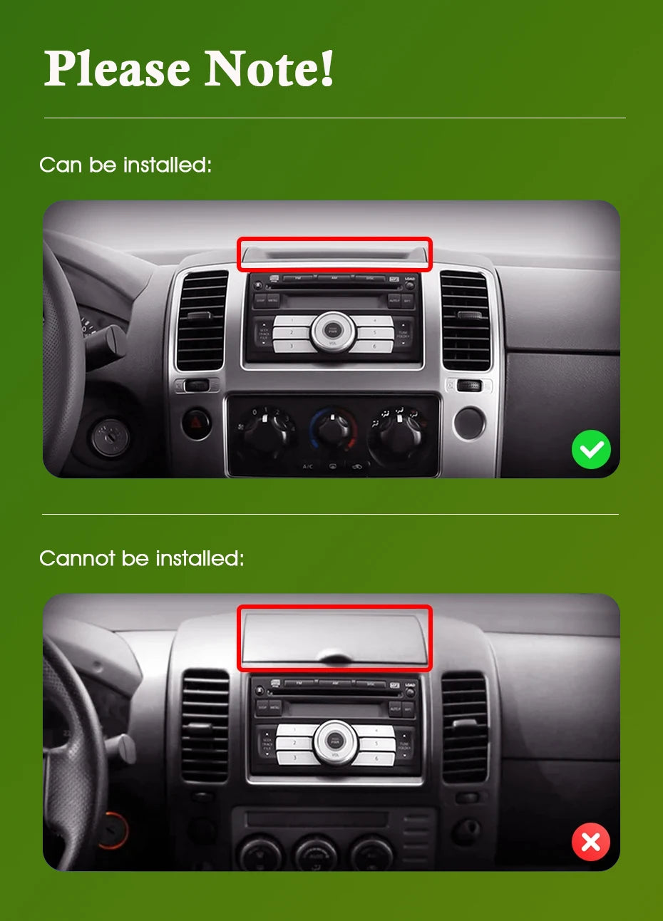 Android GPS Head Unit for Nissan Navara D40 (2004–2010) — 5G Navigation Stereo with Car Camera Support