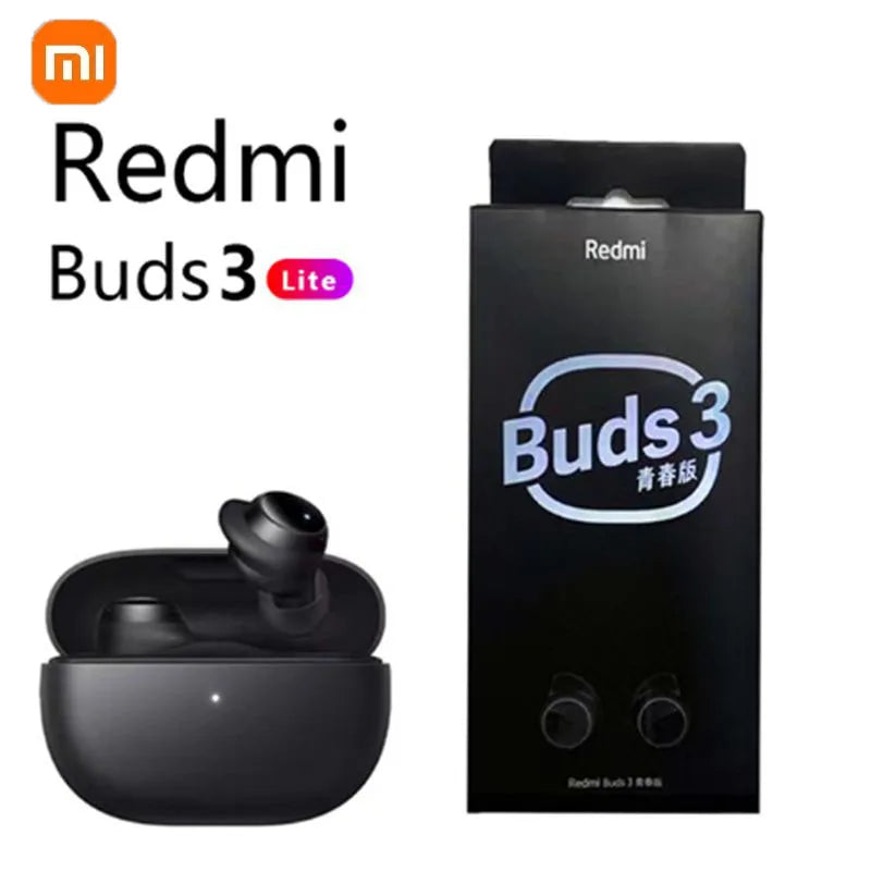 Redmi Buds 3 Lite Wireless Earbuds — Bluetooth 5.2 In-Ear Sports Headphones