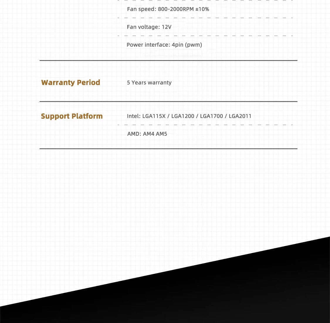 TEUCER AIO ARGB Liquid CPU Cooler — 240mm / 360mm Radiator with JM-1 Performance Fans X99 Compatible