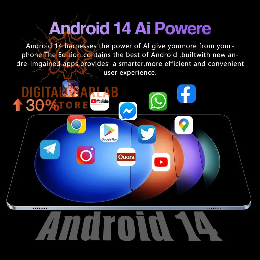 Black smartphone with colorful app icons on screen